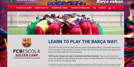 Proyecto: FCB Escola Australia & Nueva Zelanda